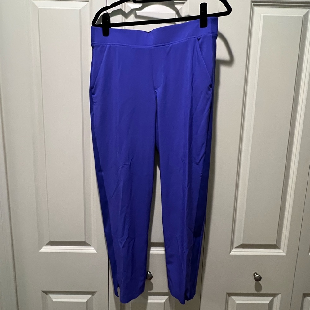Athleta Brooklyn Pants, Purple, Size 10